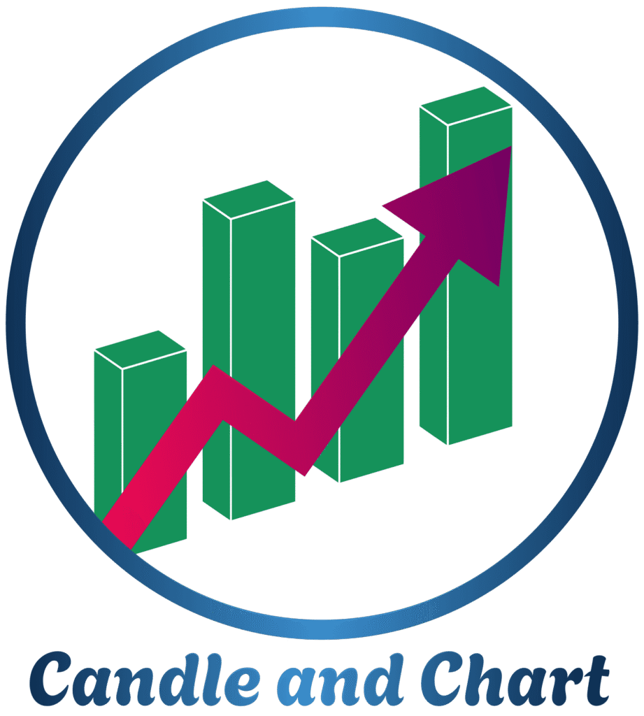 candle and chart